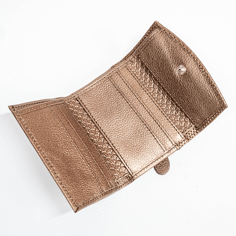 MINI BILLETERA (40021) COLOR OCRE