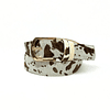 CORREA UNIFAZ ANIMAL PRINT PREMUIM PELO 40mm HEBILLA REDONDA (111801)