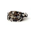 CORREA UNIFAZ ANIMAL PRINT PREMUIM PELO 40mm HEBILLA REDONDA (111801)