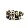 CORREA UNIFAZ ANIMAL PRINT PREMUIM PELO 40mm HEBILLA REDONDA (111801)