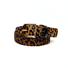 CORREA UNIFAZ ANIMAL PRINT PREMUIM PELO 40mm HEBILLA REDONDA (111801)