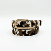 CORREA UNIFAZ ANIMAL PRINT PREMUIM PELO 20mm (1109)