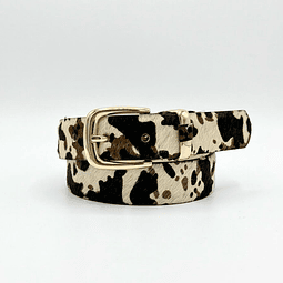 CORREA UNIFAZ ANIMAL PRINT PREMUIM PELO 30mm (111402)