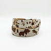 CORREA UNIFAZ ANIMAL PRINT PREMUIM PELO 30mm (111401)