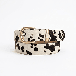 CORREA UNIFAZ ANIMAL PRINT PREMUIM PELO 30mm (111401)