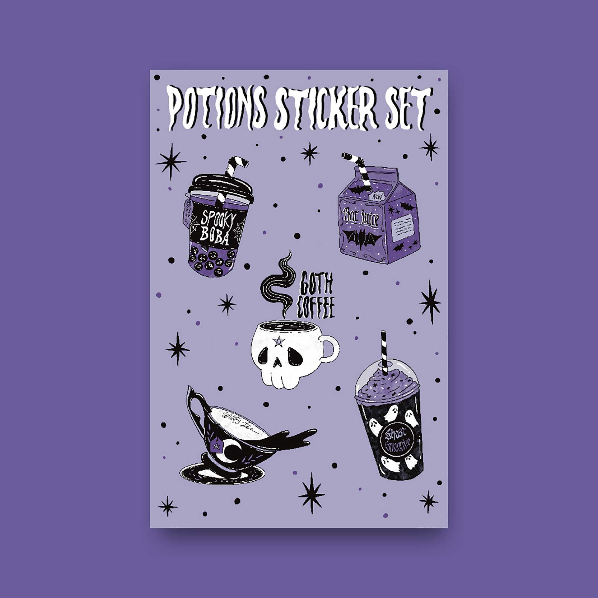 Stickers Set - Potions