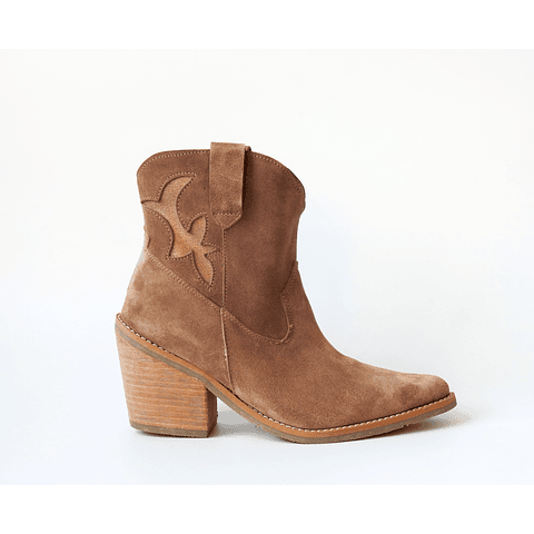 Bota cuero modelo Texas reno caramelo