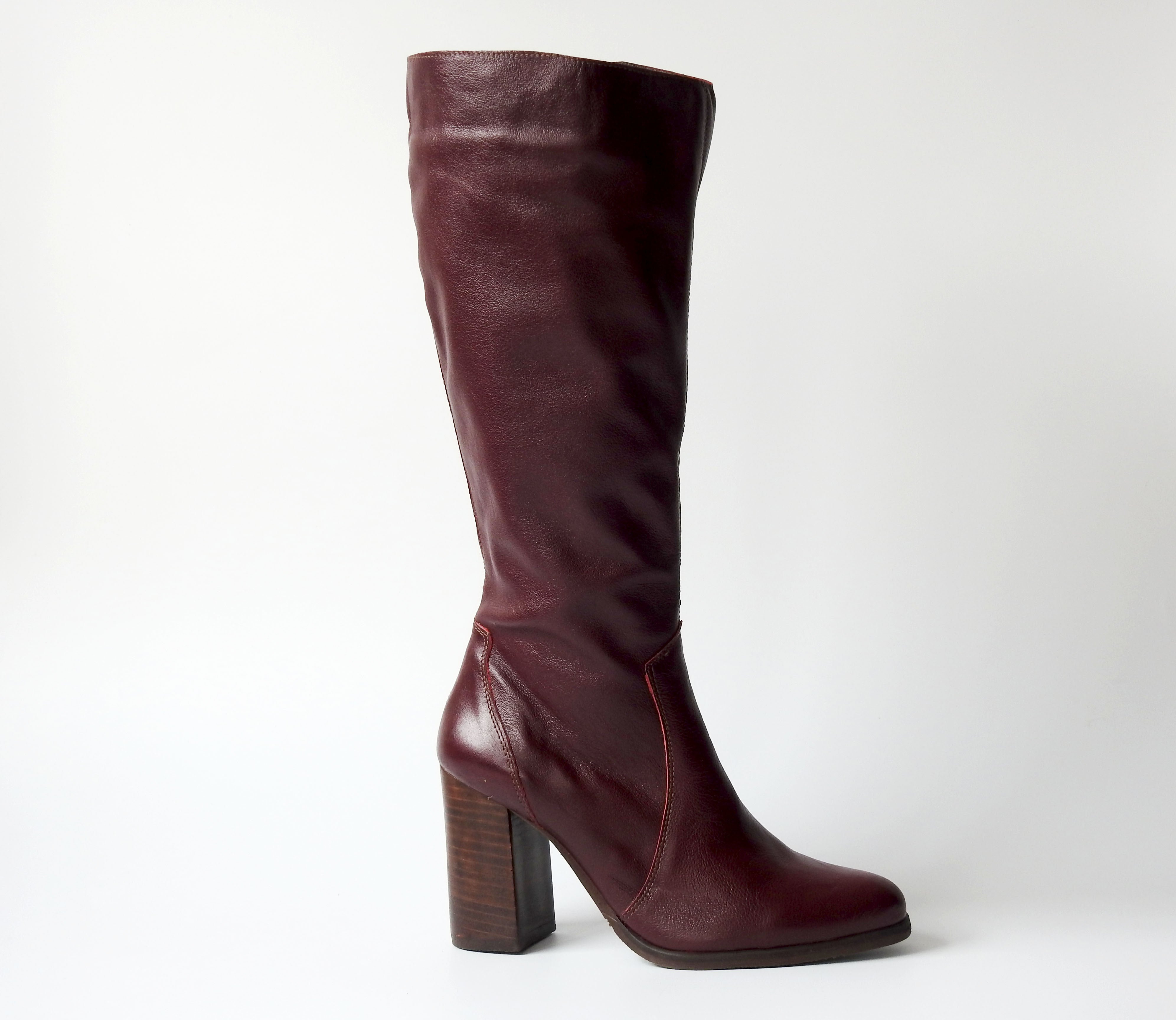 Bota cuero modelo Monet color Terracota
