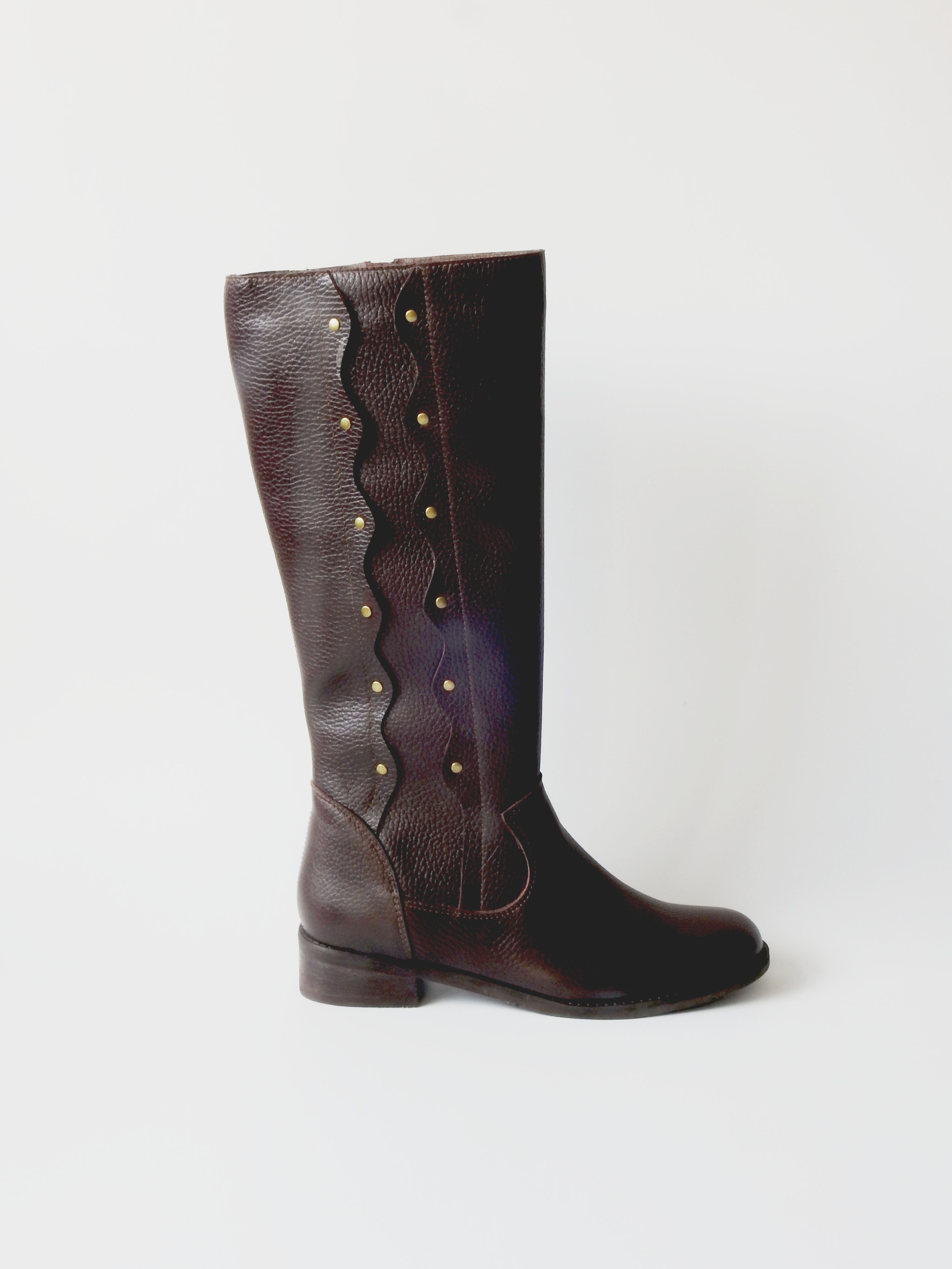 Bota cuero Miró Chocolate