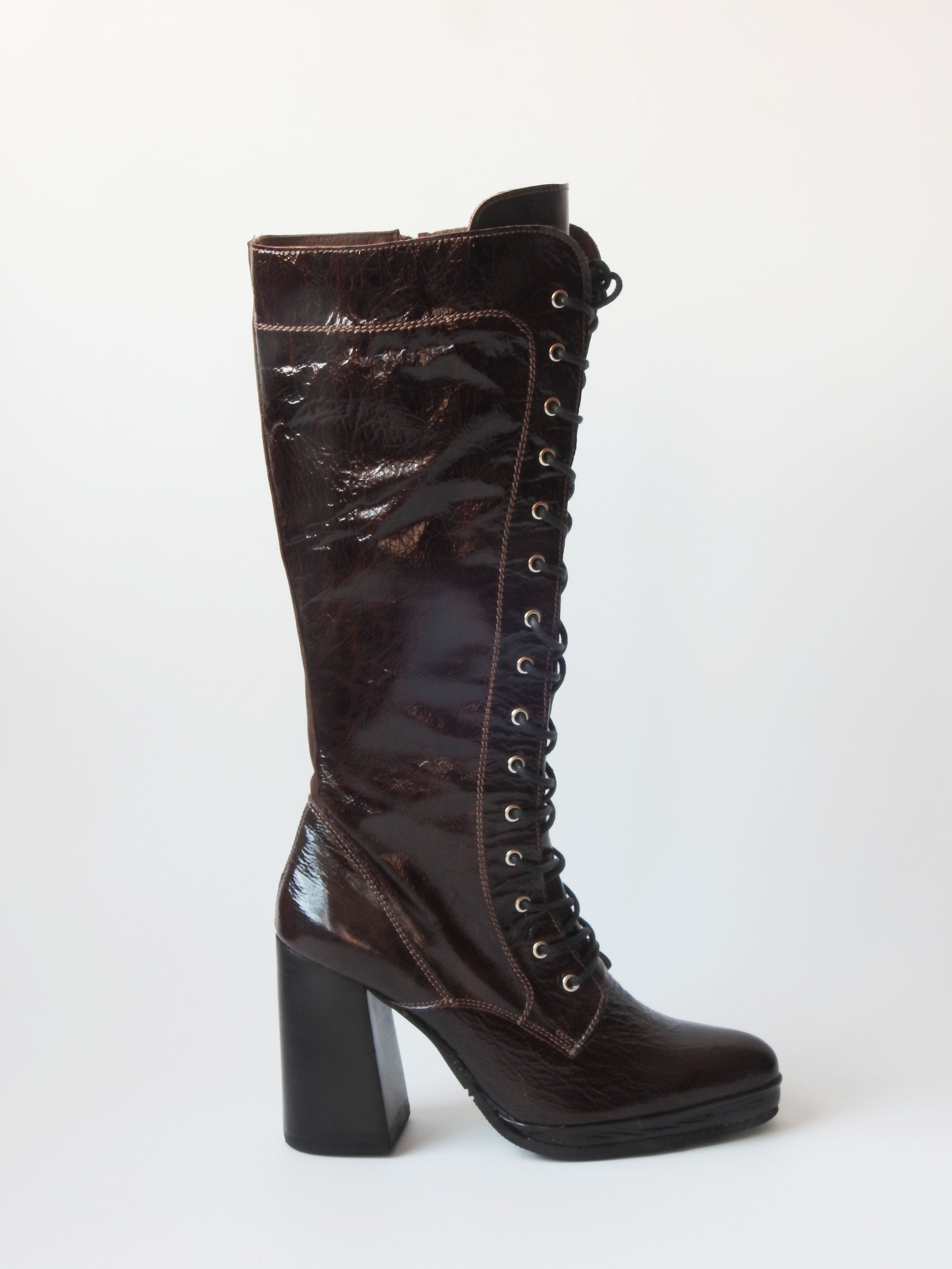 Bota cuero Chagall Chocolate