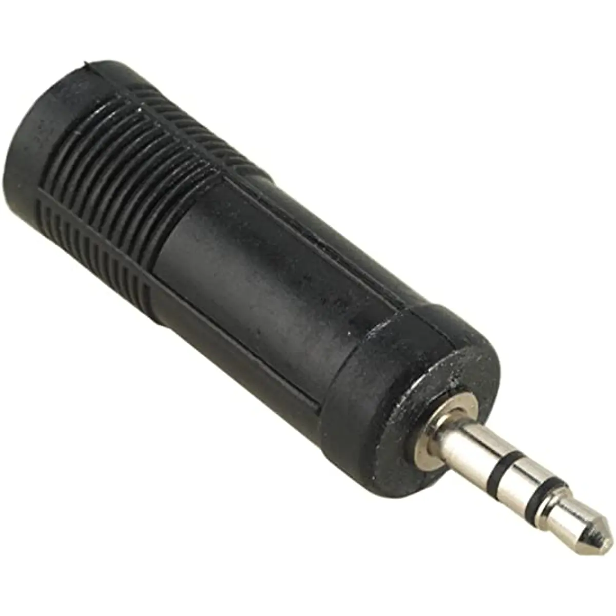 Adaptador Audio Plug Oro 24k 6.35mm Macho A 3.5mm Hembra Dorado