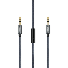 Cable auxiliar con micrófono upa04