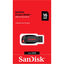Pendrive Sandisk Cruzer Blade 16GB