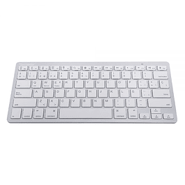 Teclado bluetooth silver