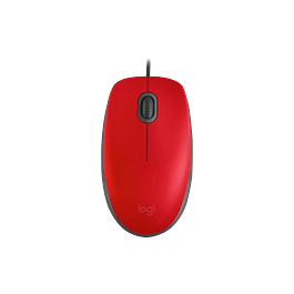 Mouse USB Logitech M110 ROJO