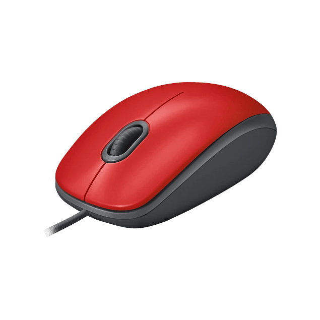 Mouse USB Logitech M110 ROJO