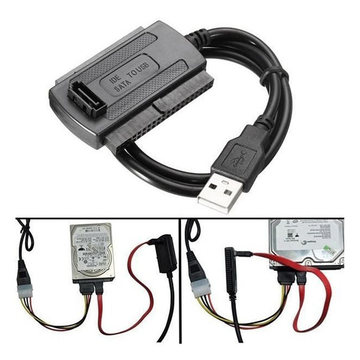 Adaptador IDESATA a USB