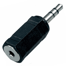Adaptador Plug 3.5mm a Plug 2.5mm hembra