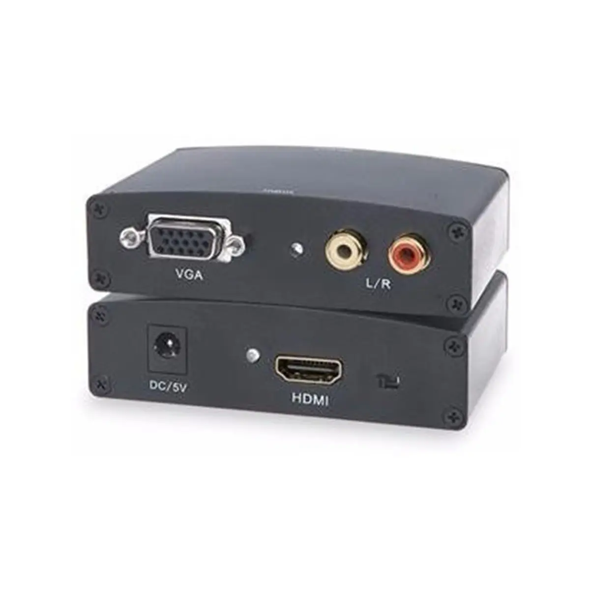 Adaptador VGA - HDMI caja metálica