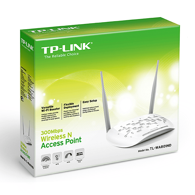 Punto de acceso inalámbrico N a 300 Mbps WA801ND