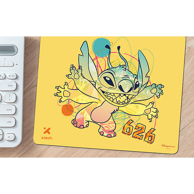 Mouse Pad Lilo y Stitch Amarillo XTA-D10 Xtech