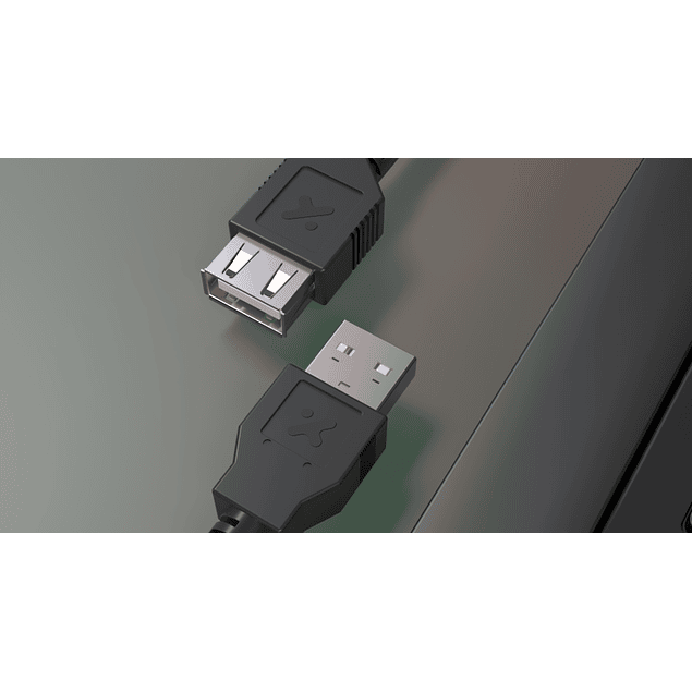 CABLE USB 2.0 A MACHO - USB 2.0 A HEMBRA Xtech