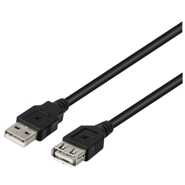 CABLE USB 2.0 A MACHO - USB 2.0 A HEMBRA Xtech