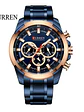 Reloj Curren 8361 Cuarzo Acero Inoxidable Cronógrafos - Miniatura 1