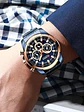 Reloj Curren 8361 Cuarzo Acero Inoxidable Cronógrafos - Miniatura 2