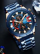 Reloj Curren 8401 Cuarzo Acero Inoxidable Cronógrafos Resistente al agua  - Miniatura 3