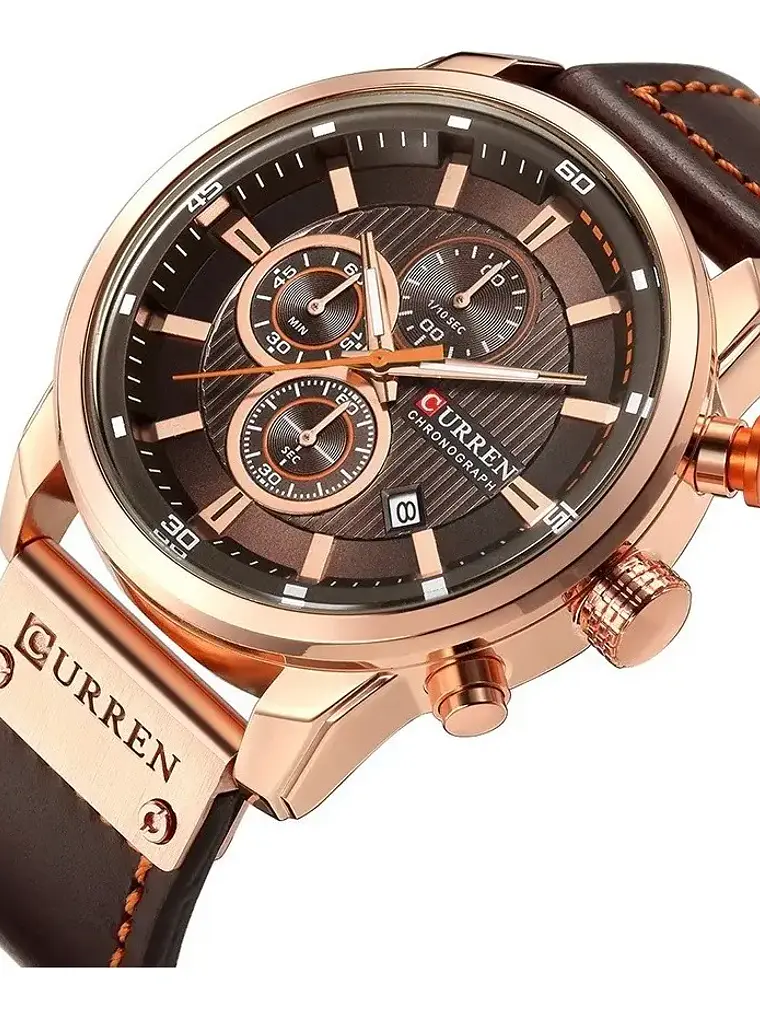 Reloj Curren 8291 Diseño Impermeable Con Cronógrafo  3