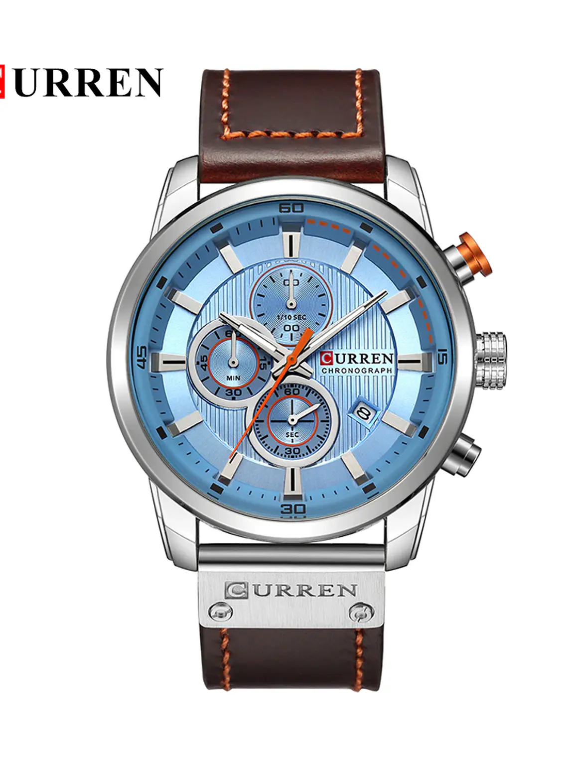 Reloj Curren 8291 Diseño Impermeable Con Cronógrafo  4