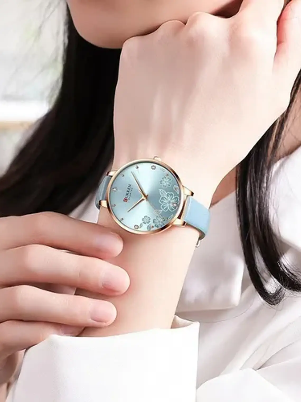 Relojes Elegantes De Acero Inoxidable De Lujo Curren 9068 2