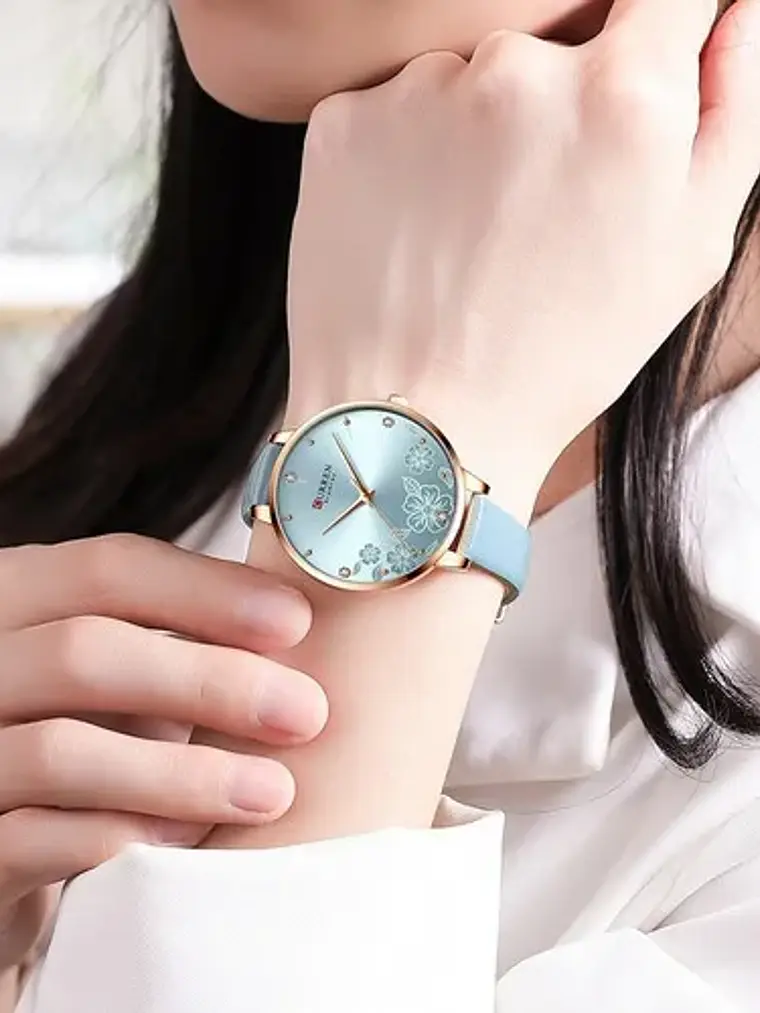 Relojes Elegantes De Acero Inoxidable De Lujo Curren 9068 2