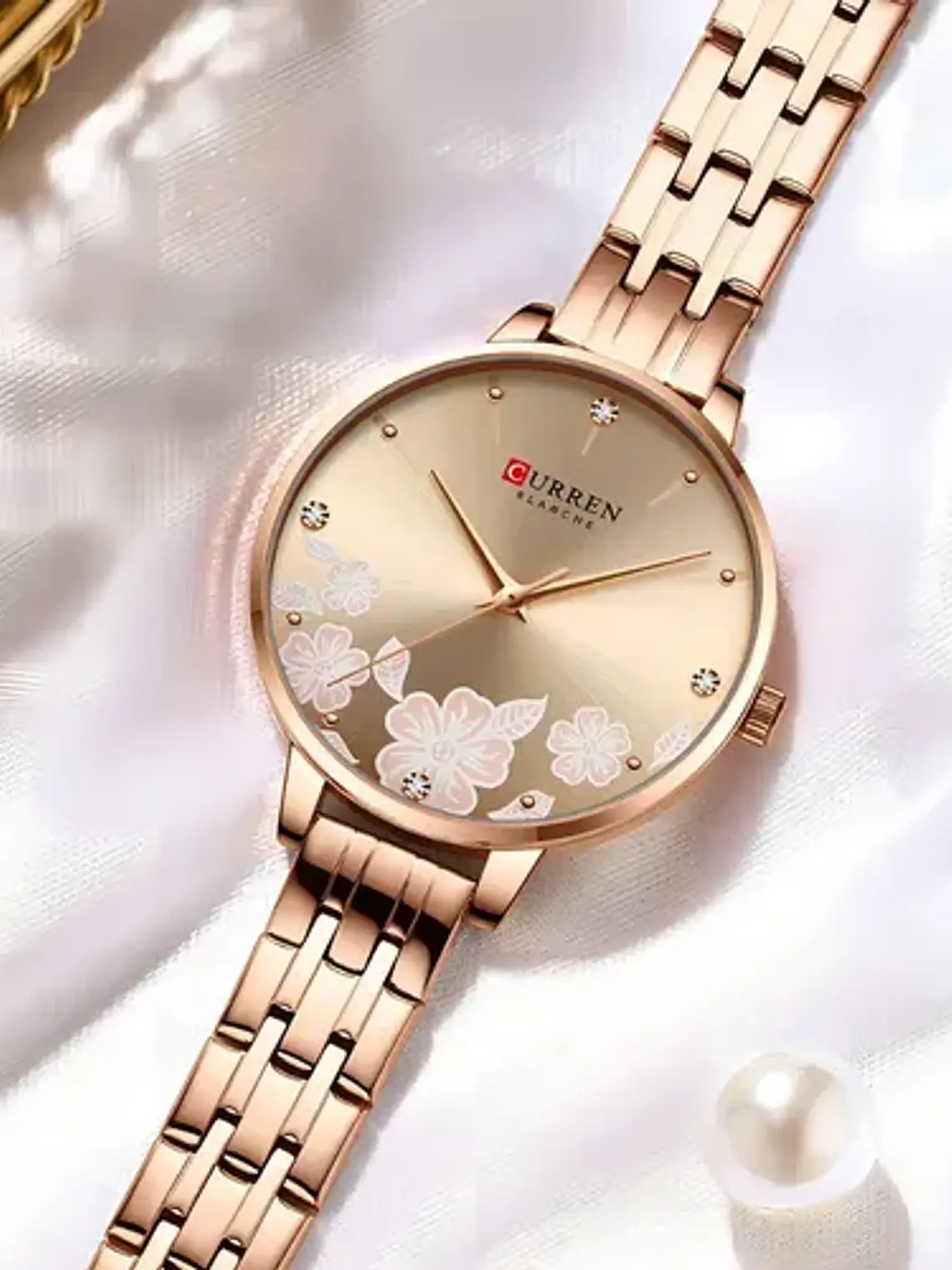 Relojes Elegantes De Acero Inoxidable De Lujo Curren 9068 3