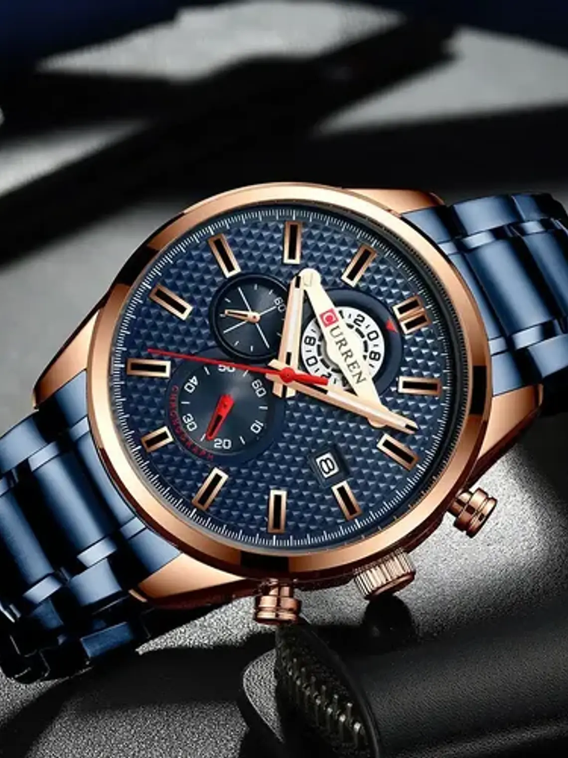 Reloj Curren 8352 Clasico Cuarzo Acero 1