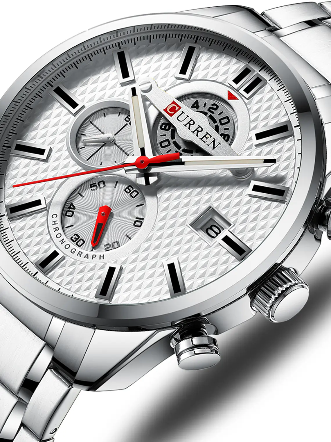 Reloj Curren 8352 Clasico Cuarzo Acero 3