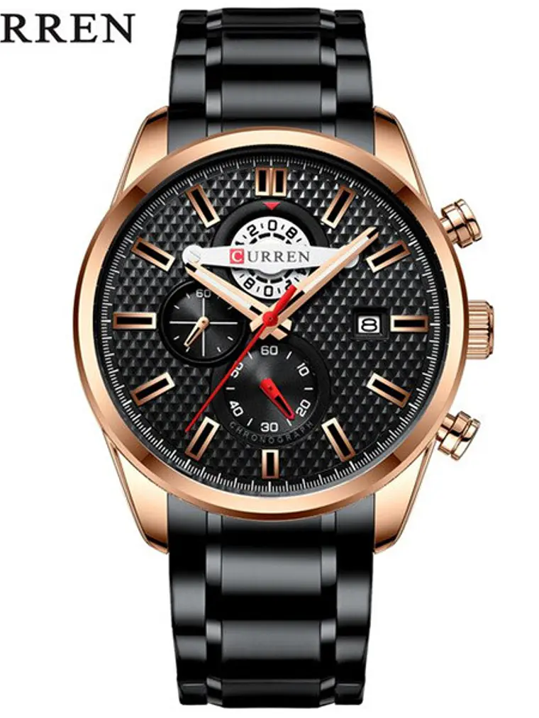 Reloj Curren 8352 Clasico Cuarzo Acero 4