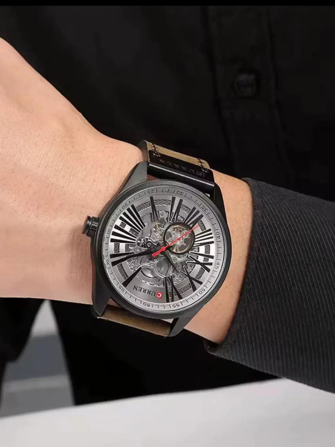 reloj curren 8299 automatico 4