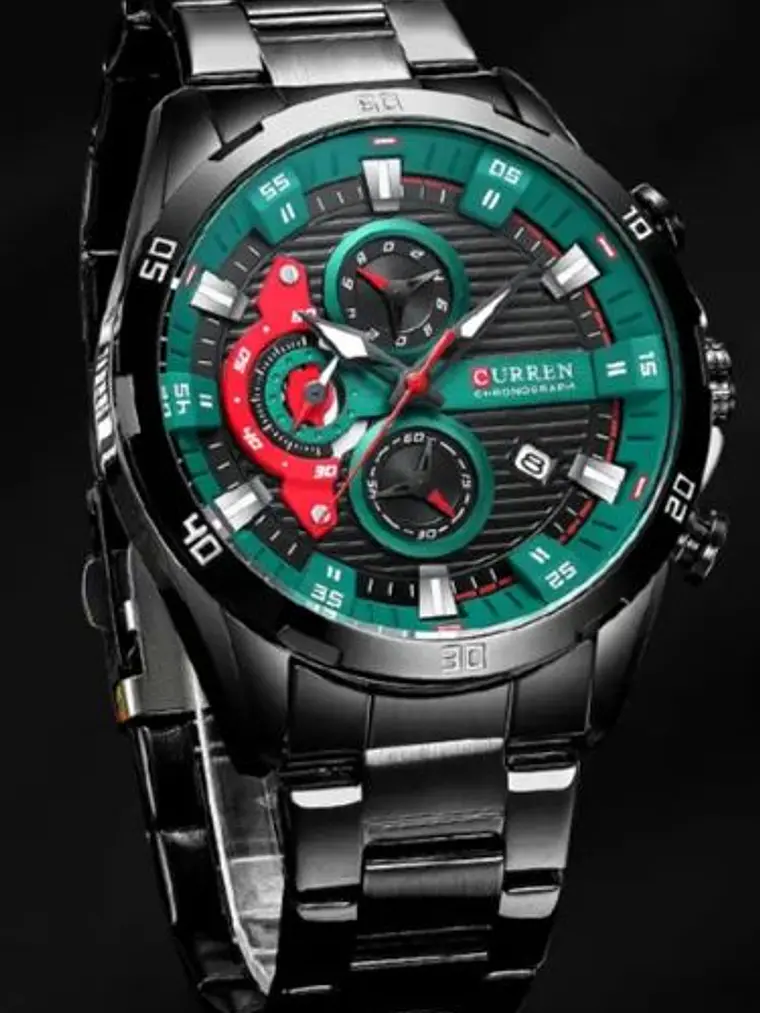 reloj curren 8402 Elegancia Deportiva y Precisión 4