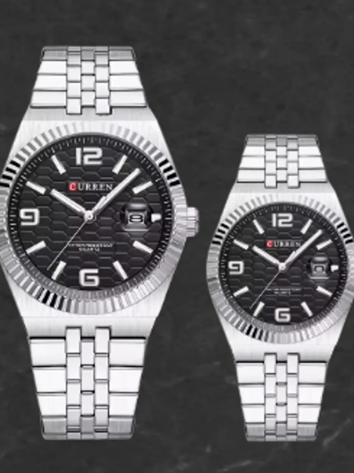 reloj curren pareja 8498 1