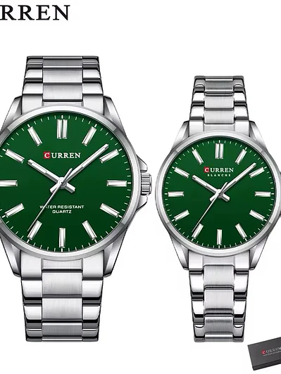 reloj curren pareja 9090