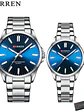 reloj curren pareja 9090 - Miniatura 5