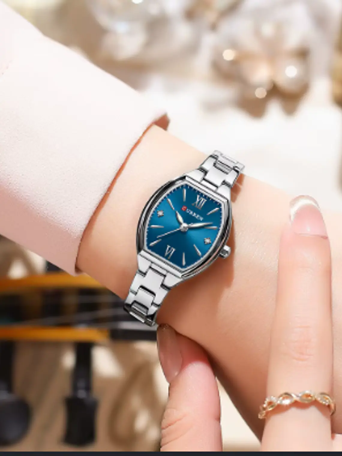 reloj curren dama 9112 4
