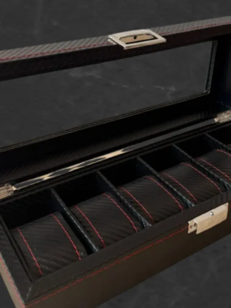 Estuche Organizador de Relojes x6 1
