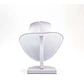 Exhibidor Cuello Redondo Chico Cuerina Blanco Collares - Miniatura 9