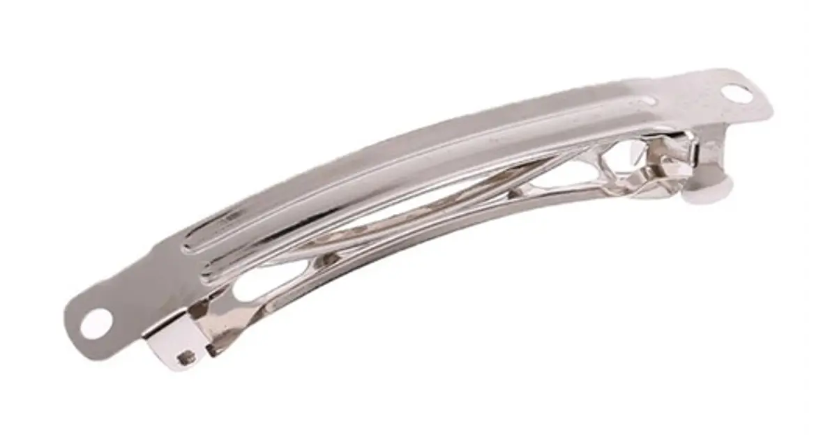 Traba Metálica Bisuteria Pinche Pelo 10cms X 50 Unidades