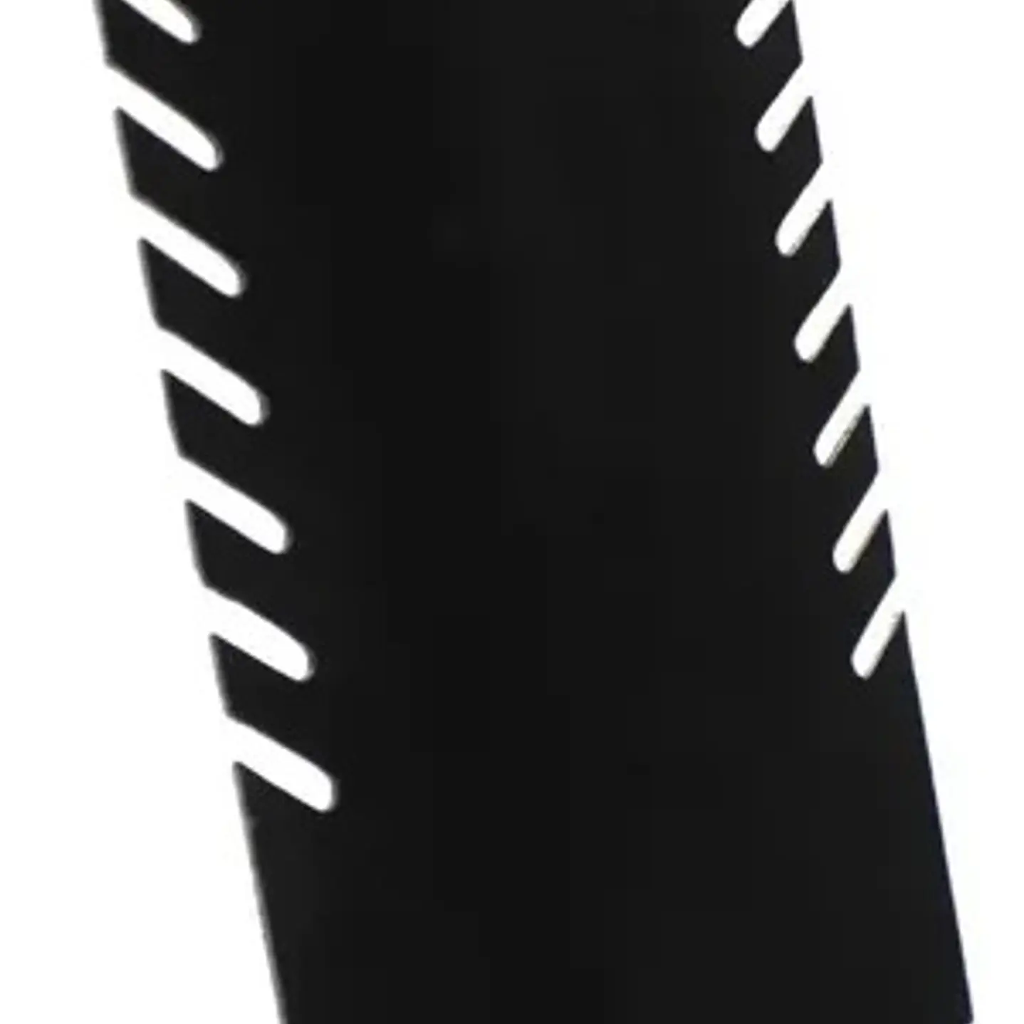 Exhibidor Mostrario 8 Cadenas Collar Terciopelo Negro Plano 6