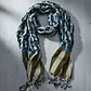 Bufanda Panuelo De Algodon Bf01  Azul ,celeste ,gris   1 Und - Miniatura 8