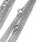 Cadenas Acero Quirurgico  Cd04 C/ Plateado 10unds 50cm X 2mm - Miniatura 8